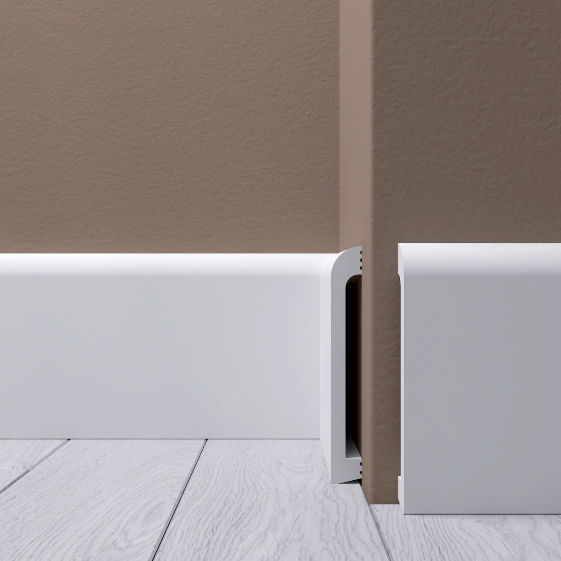 Плинтус напольный Н-7 120/16