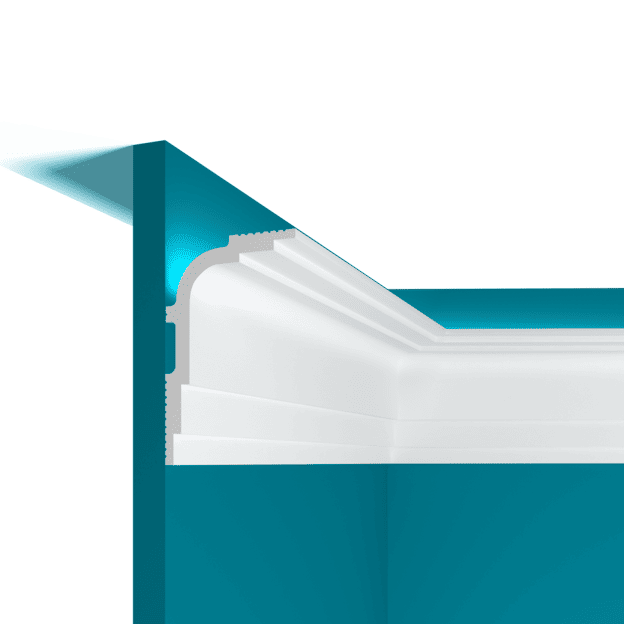 Карниз P102 (Скрытое освещение)