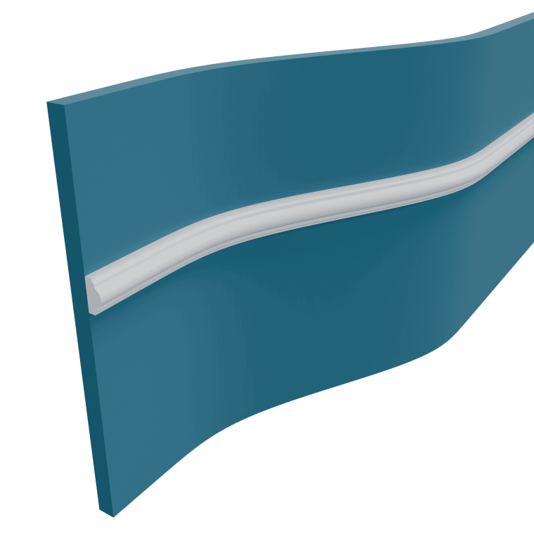 Молдинг гибкий P35F